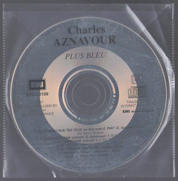 AZNAVOUR, CHARLES - PLUS BLEU