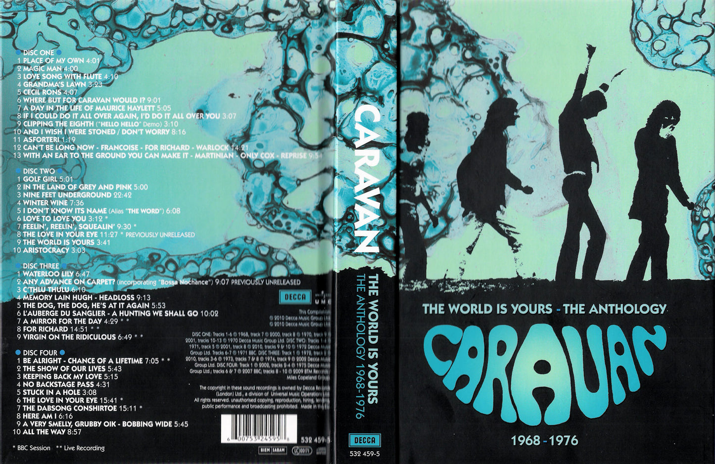 CARAVAN - WORLD IS YOURS (4CDS)