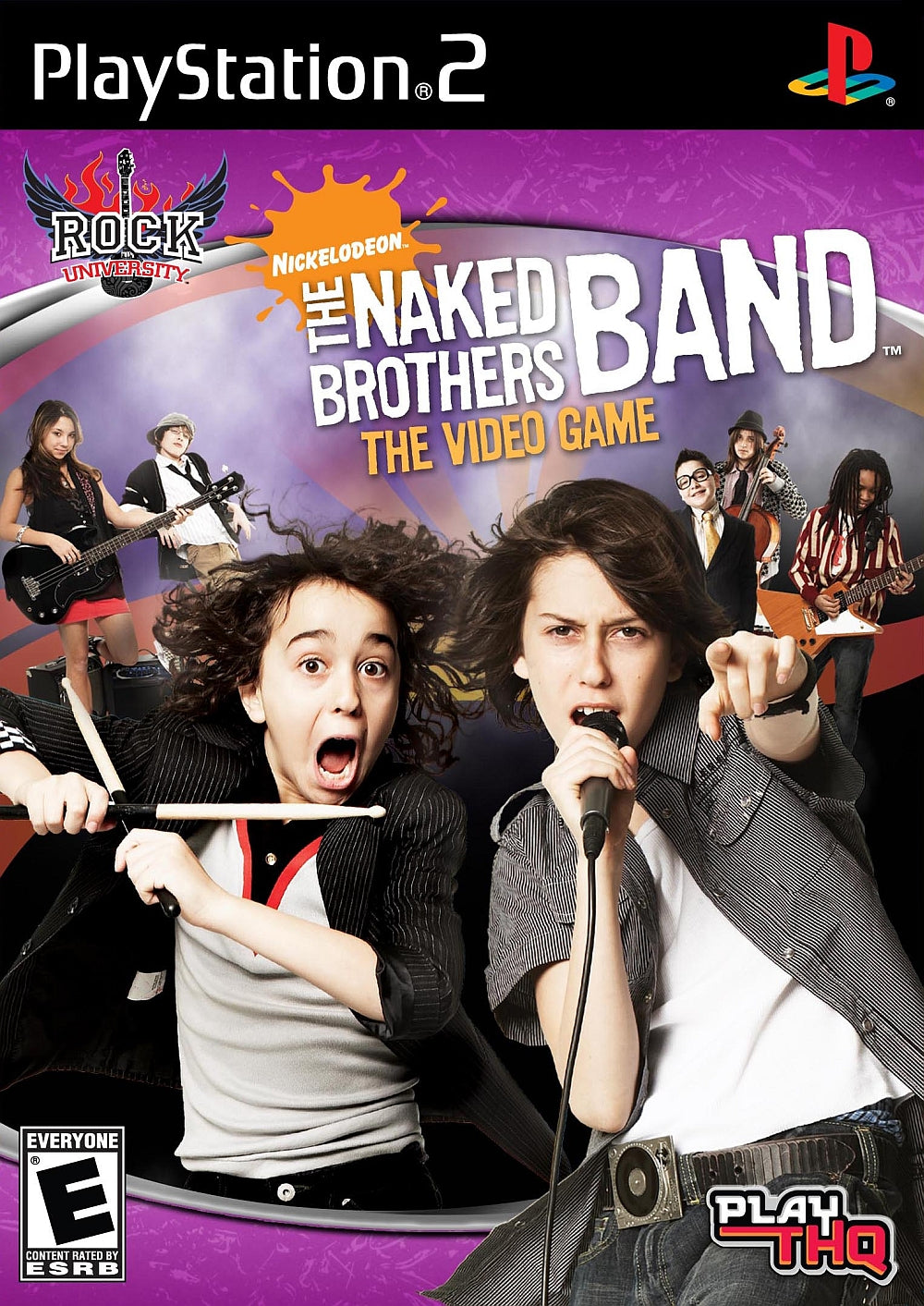NAKED BROTHERS BAND - PS2