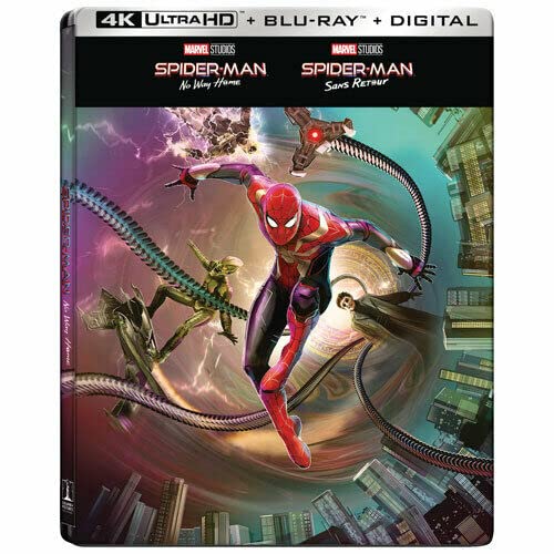 SPIDER-MAN: NO WAY HOME - BLU-4K-INC. BLU COPY (STEELBOOK)
