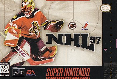 NHL 97 - SNES (W/BOX & MANUAL)