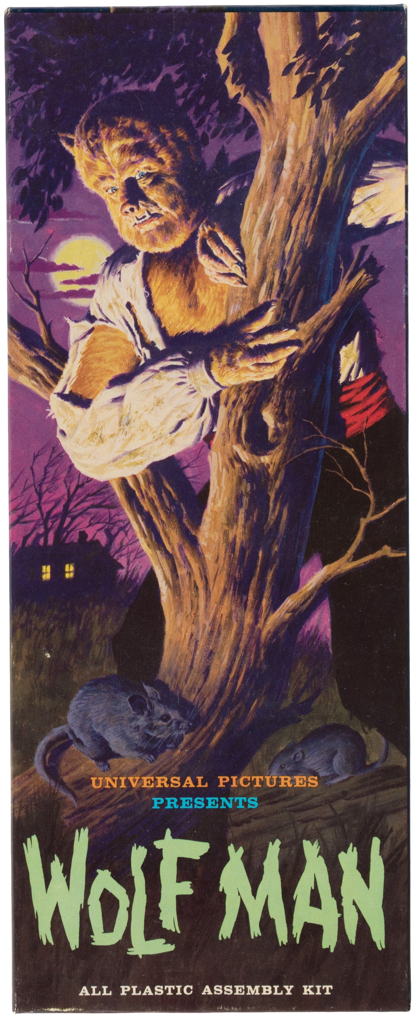 WOLF MAN - MODEL KIT-AURORA #425-98 (1999-TOYS R US EXCLUSIVE-SEALED)