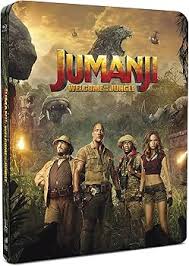 JUMANJI: WELCOME TO THE JUNGLE - BLU-4K-2017-DWAYNE JOHNSON-STEELBOOK