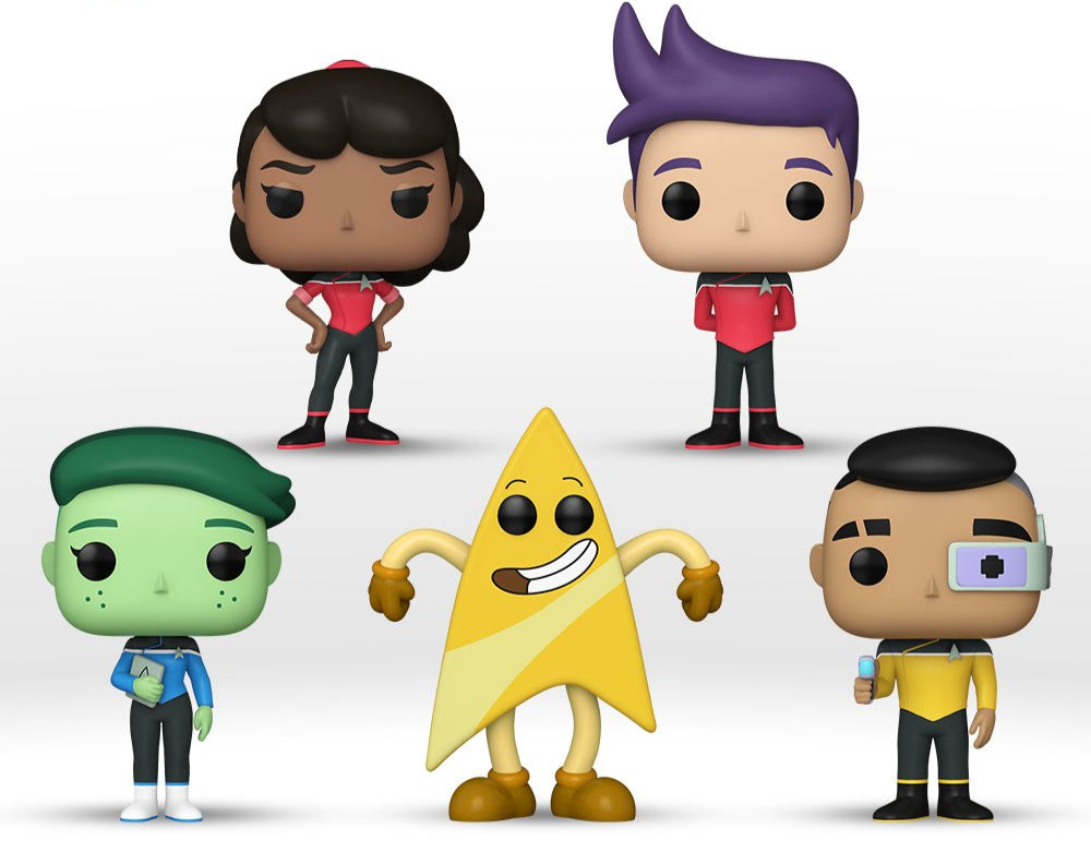 STAR TREK: LOWER DECKS: #1433-1437 - FUNKO POP!-SET OF 5