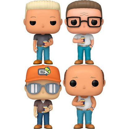 KING OF THE HILL:#1976-1979 - FUNKO POP!-SET OF 4