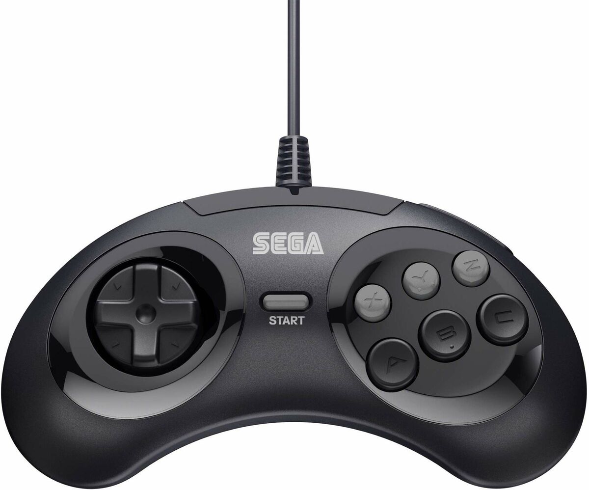 SEGA GENESIS CONTROLLER (6 BTN)(HARDWARE - GENESIS