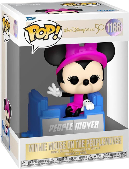 DISNEY WORLD 50: MINNIE MOUSE ON THE PEOPLEMOVER #1166 - FUNKO POP!