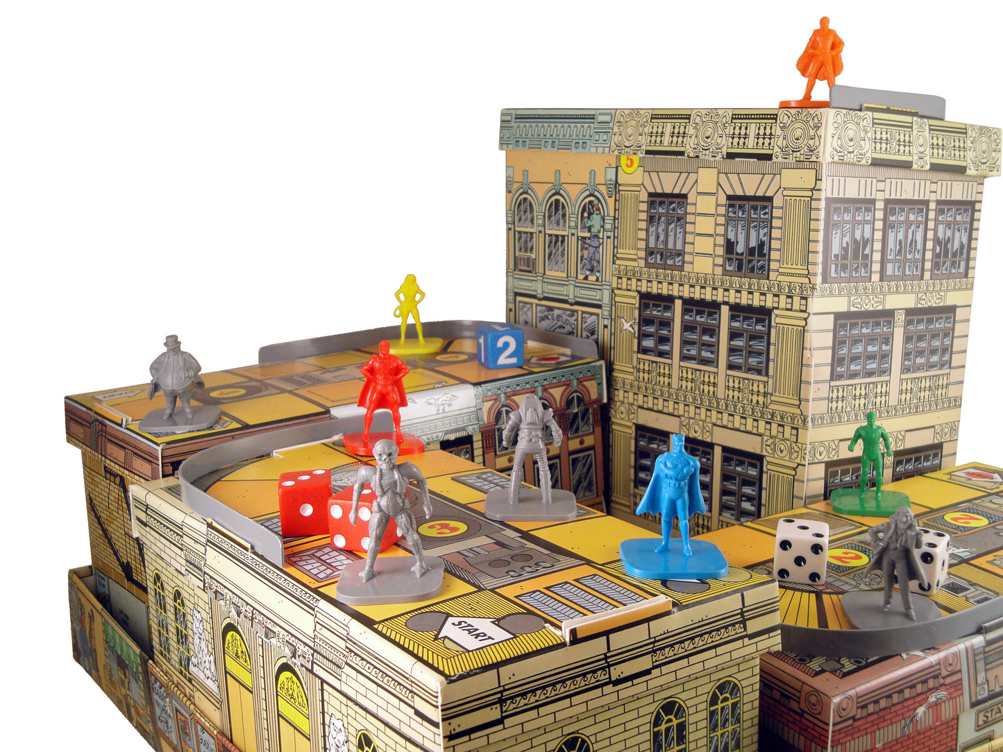 SUPER POWERS (DAMAGED BOX) - BOARD GAME-PARKER BRO-1984