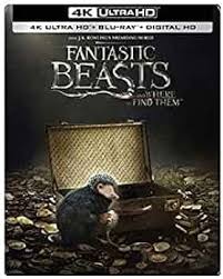FANTASTIC BEASTS & WHERE TO FIND THEM - BLU-4K-INC. BLU COPY-STEELBOOK