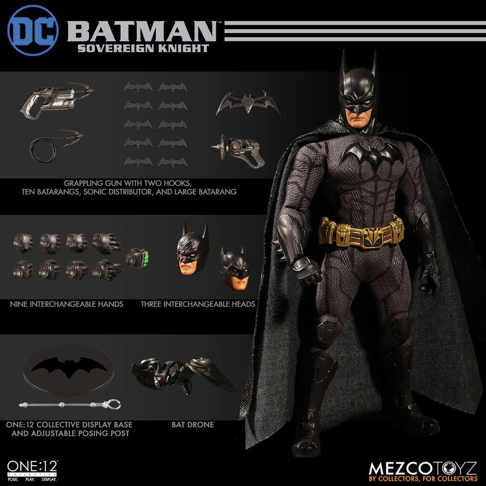 BATMAN: SOVEREIGN KNIGHT - MEZCO-ONE: 12