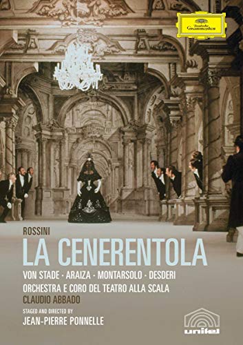 ROSSINI - LA CENERENTOLA / FREDERICA VON STADE, FRANCISCO ARAIZA, PAOLO MONTARSOLO, CLAUDIO DESDERI, LAURA ZANNINI, CLAUDIO ABBADO