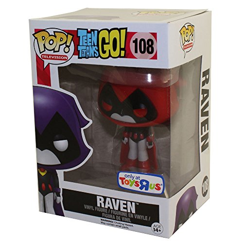 TEEN TITANS GO!: RAVEN (RED) - FUNKO POP!-EXCLUSIVE