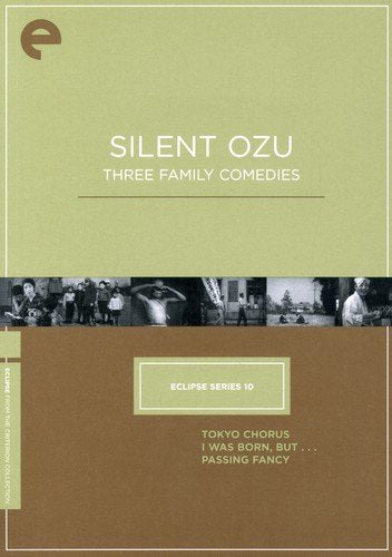 SILENT OZU: THREE FAMILY COMEDIES - DVD-ECLIPSE SERIES 10 (CRITERION)