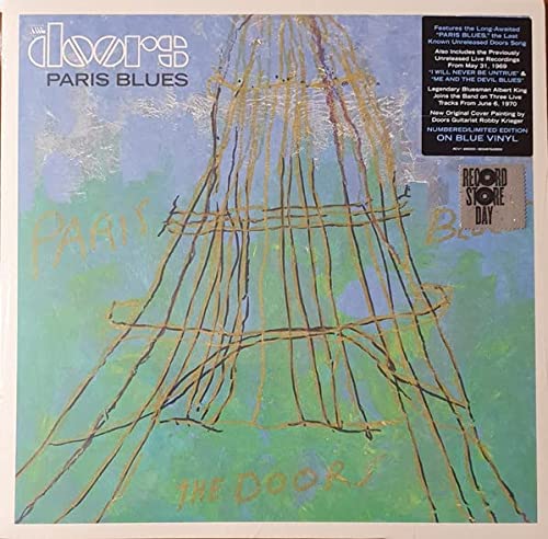 THE DOORS - PARIS BLUES LIMITED EDITION RSD