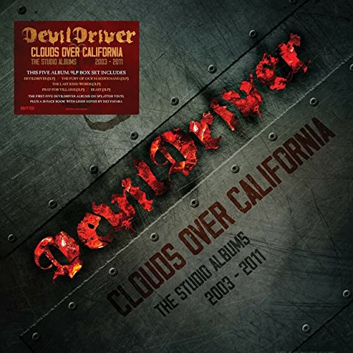 DEVILDRIVER - CLOUDS OVER CALIFORNIA: THE STUDIO ALBUMS 2003 2011 (VINYL)