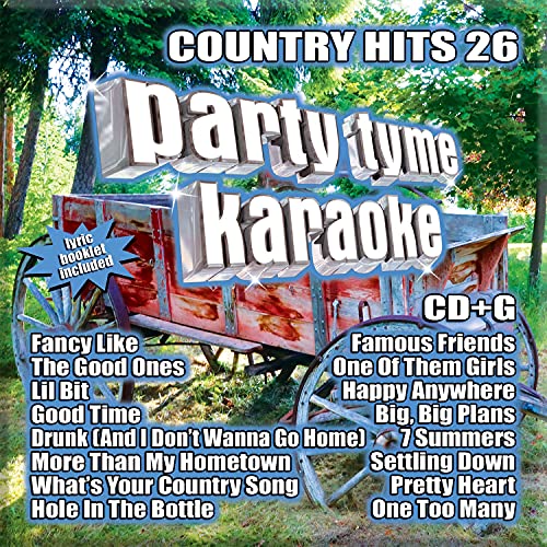 PARTY TYME KARAOKE - COUNTRY HITS 26 (16-SONG CD+G) (CD)