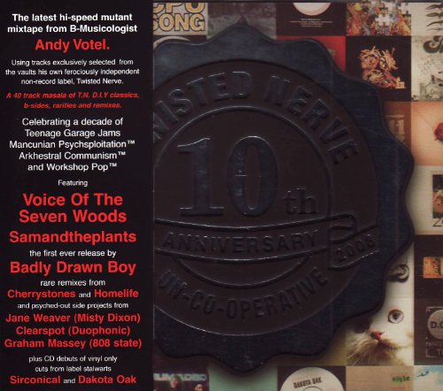 TWISTED NERVE MIXED BY ANDY VOTEL - TWISTED NERVE MIXED BY ANDY VOTEL (CD)