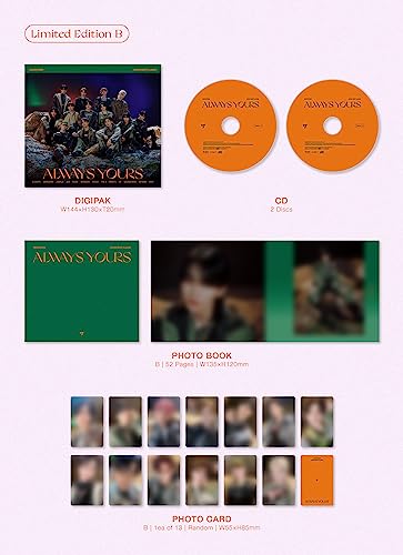 SEVENTEEN - ALWAYS YOURS (LIMITED EDITION B) (CD) – Beat Goes On