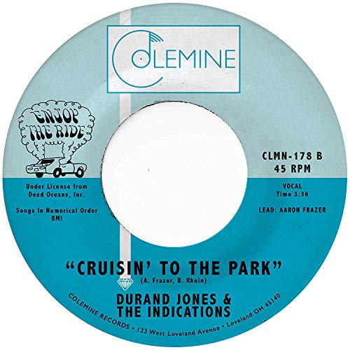 JONES,DURAND & THE INDICATIONS - MORNING IN AMERICA B/W CRUISIN' TO THE PARK (VINYL)