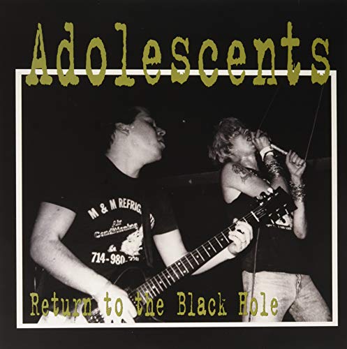 THE ADOLESCENTS - RETURN TO THE BLACK HOLE (VINYL)