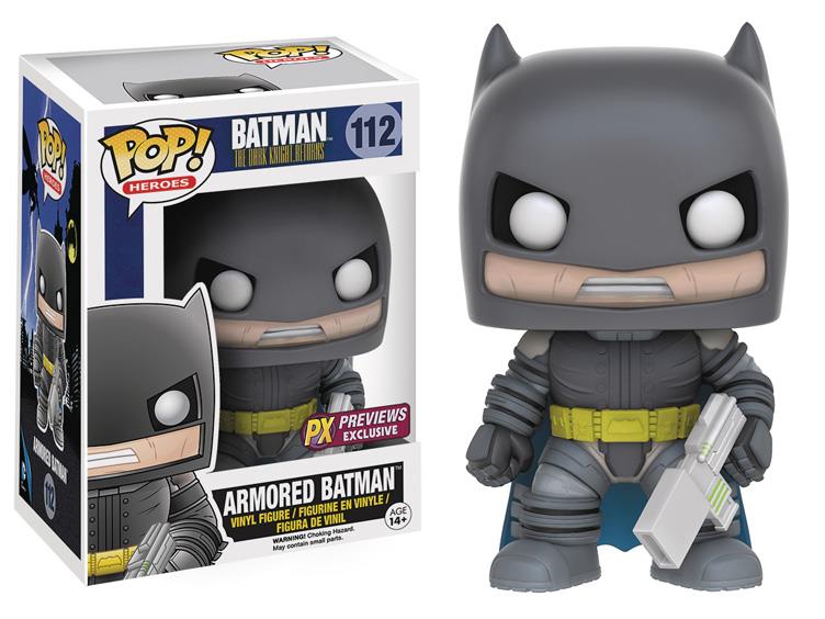 BATMAN: DARK KNIGHT RETURNS: ARMORED BATMAN #112 - FUNKO POP!-EXCLUSIVE