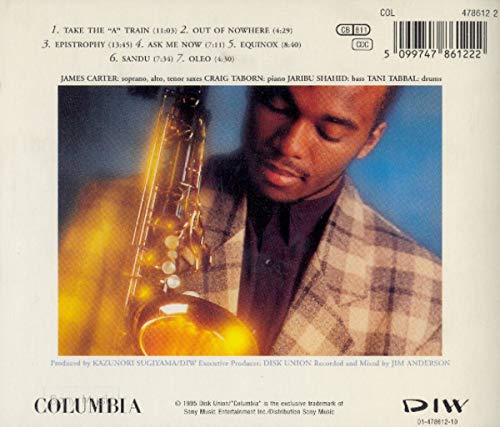 CARTER, JAMES QUARTET - JURASSIC CLASSICS