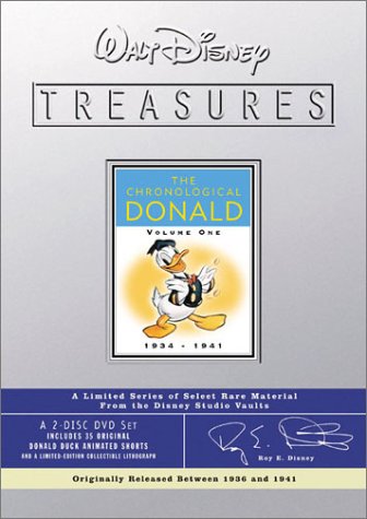 WALT DISNEY TREASURES: THE CHRONOLOGICAL DONALD - VOLUME ONE: 1934 - 1941
