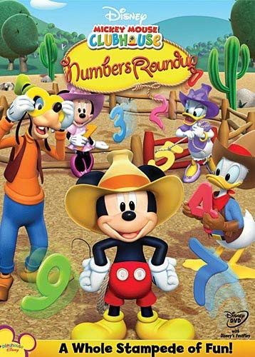 MICKEY MOUSE CLUBHOUSE - DVD-NUMBERS ROUNDUP