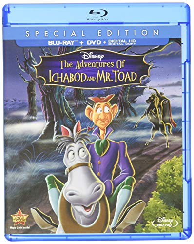 ADVENTURES OF ICHABOD & MR. TOAD - BLU-INC. DVD COPY