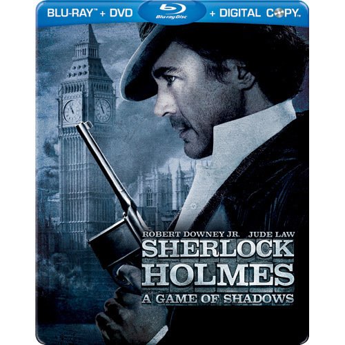 SHERLOCK HOLMES: A GAME OF SHADOWS - BLU-STEELBOOK