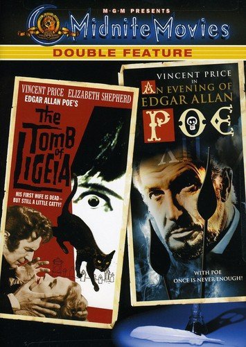TOMB OF LIGEIA/AN EVENING OF EDGAR ALLAN - DVD-MIDNITE MOVIES DOUBLE FEATURE