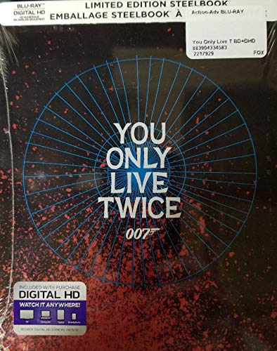 YOU ONLY LIVE TWICE (JAMES BOND) - BLU-STEELBOOK