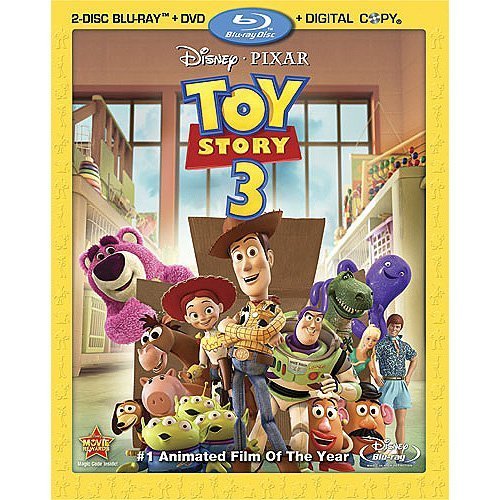 TOY STORY 3 - BLU-INC. DVD COPY (YELLOW BORDER)