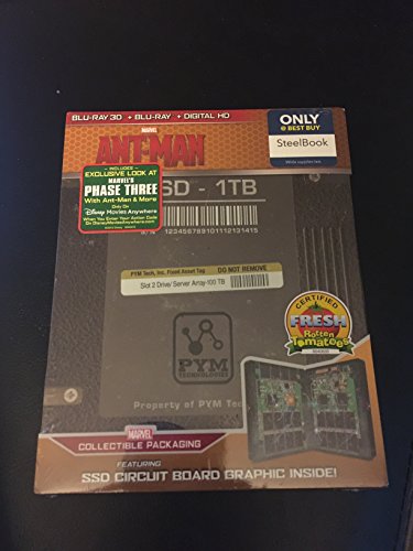 ANT-MAN - BLU-3D-INC. BLU COPY-STEELBOOK