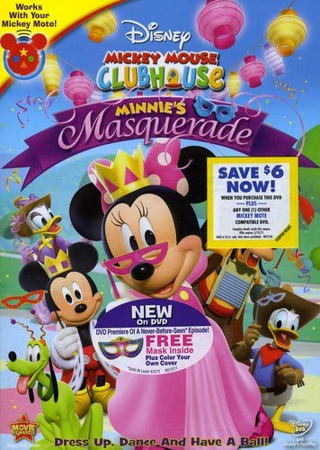 MICKEY MOUSE CLUBHOUSE - DVD-MINNIE'S MASQUERADE