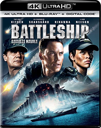 BATTLESHIP (MOVIE) - BLU-4K-2012-LIAM NEESON-INC. BLU COPY