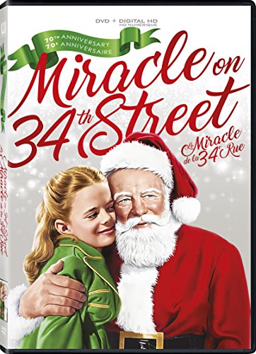 MIRACLE ON 34TH STREET - DVD-1947-NATALIE WOOD-70TH ANNIVERSARY E