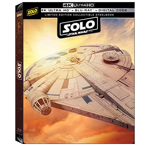 SOLO: A STAR WARS STORY - BLU-4K-INC. BLU COPY (STEELBOOK)