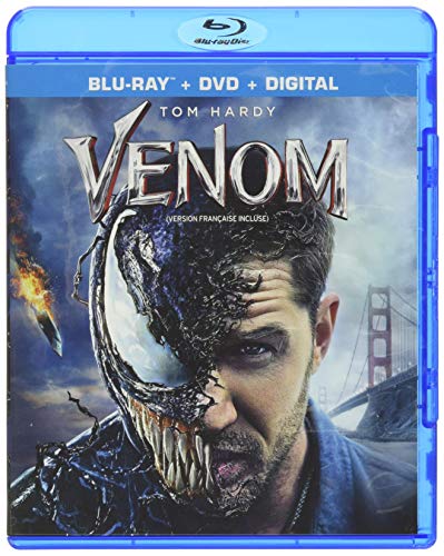 VENOM (MOVIE) - BLU-2018-TOM HARDY-INC. DVD COPY