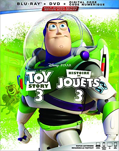TOY STORY 3 - BLU-INC. DVD COPY (BUZZ LIGHTYEAR COVER)