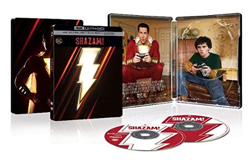 SHAZAM! - BLU-4K-INC. BLU COPY (STEELBOOK)
