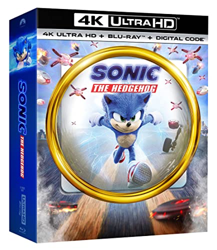 SONIC THE HEDGEHOG (MOVIE) - BLU-4K-2020-JAMES MARSDEN-BONUS STAGE ED