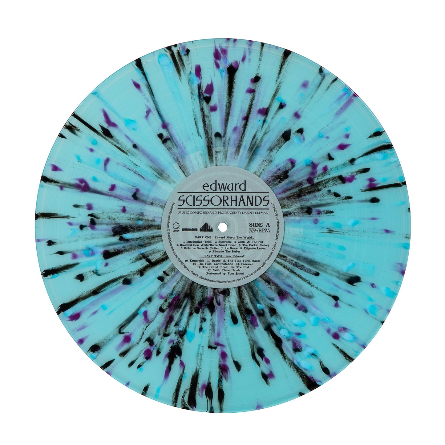 Danny Elfman - Edward Scissorhands OST (Blue/Black/Purple Vinyl)