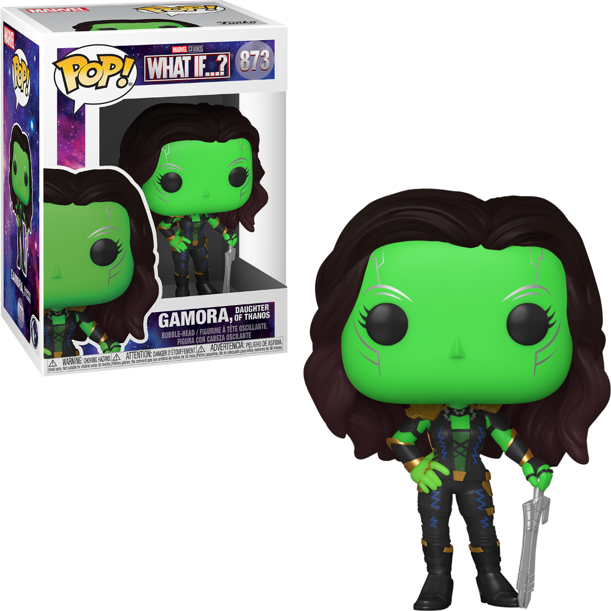 WHAT IF...?: GAMORA, DAUGHTER OF THANOS #873 - FUNKO POP!