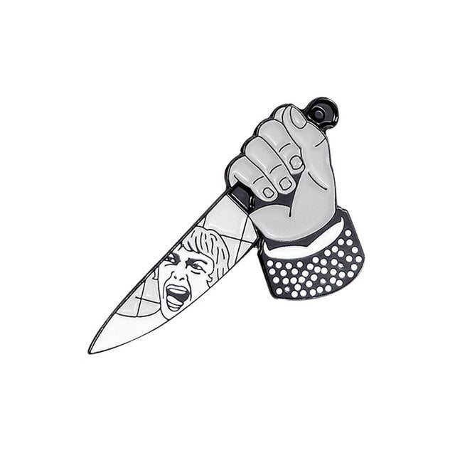 PSYCHO: KNIFE (ENAMEL) - PIN