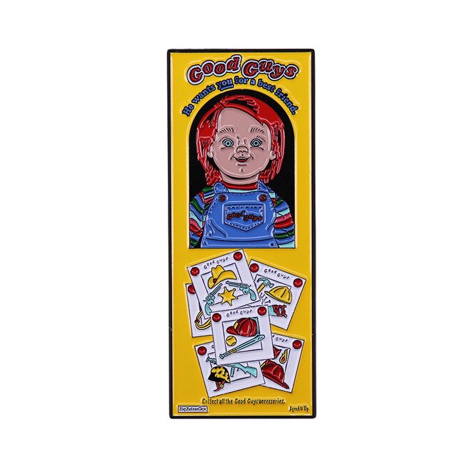CHILD'S PLAY: GOOD GUYS DOLL (ENAMEL) - PIN
