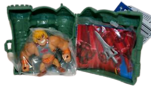 MASTERS OF THE UNIVERSE: HE MAN W/CASTLE - MATEL-ETERNAL MINIS