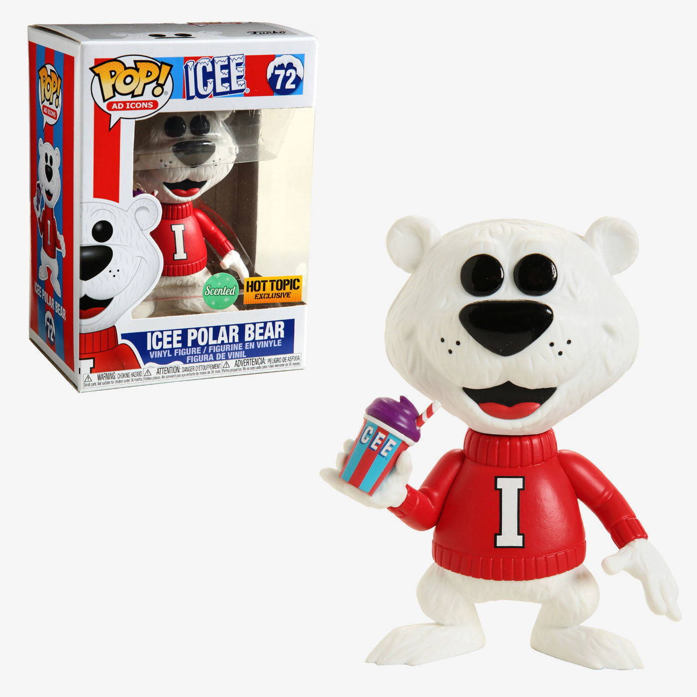 ICEE: ICEE POLAR BEAR #72 (SCENTED) FUNKO POP!-EXCLUSIVE – Beat