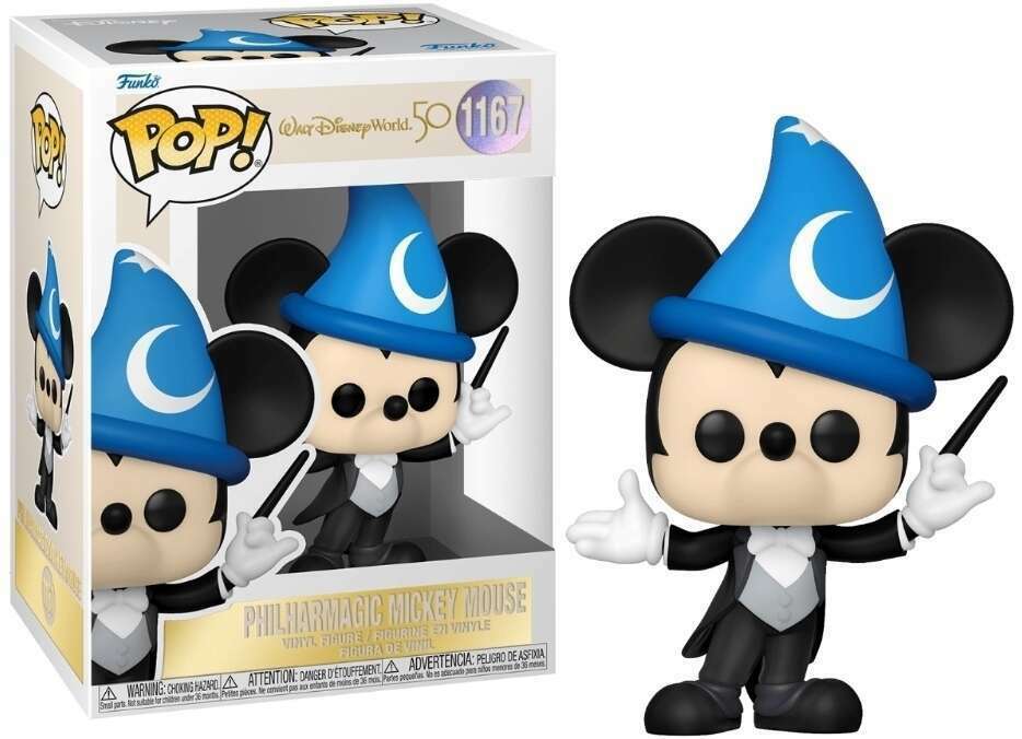 WALT DISNEY WORLD 50: PHILHARMAGIC MICKEY MOUSE #1167 - FUNKO POP!