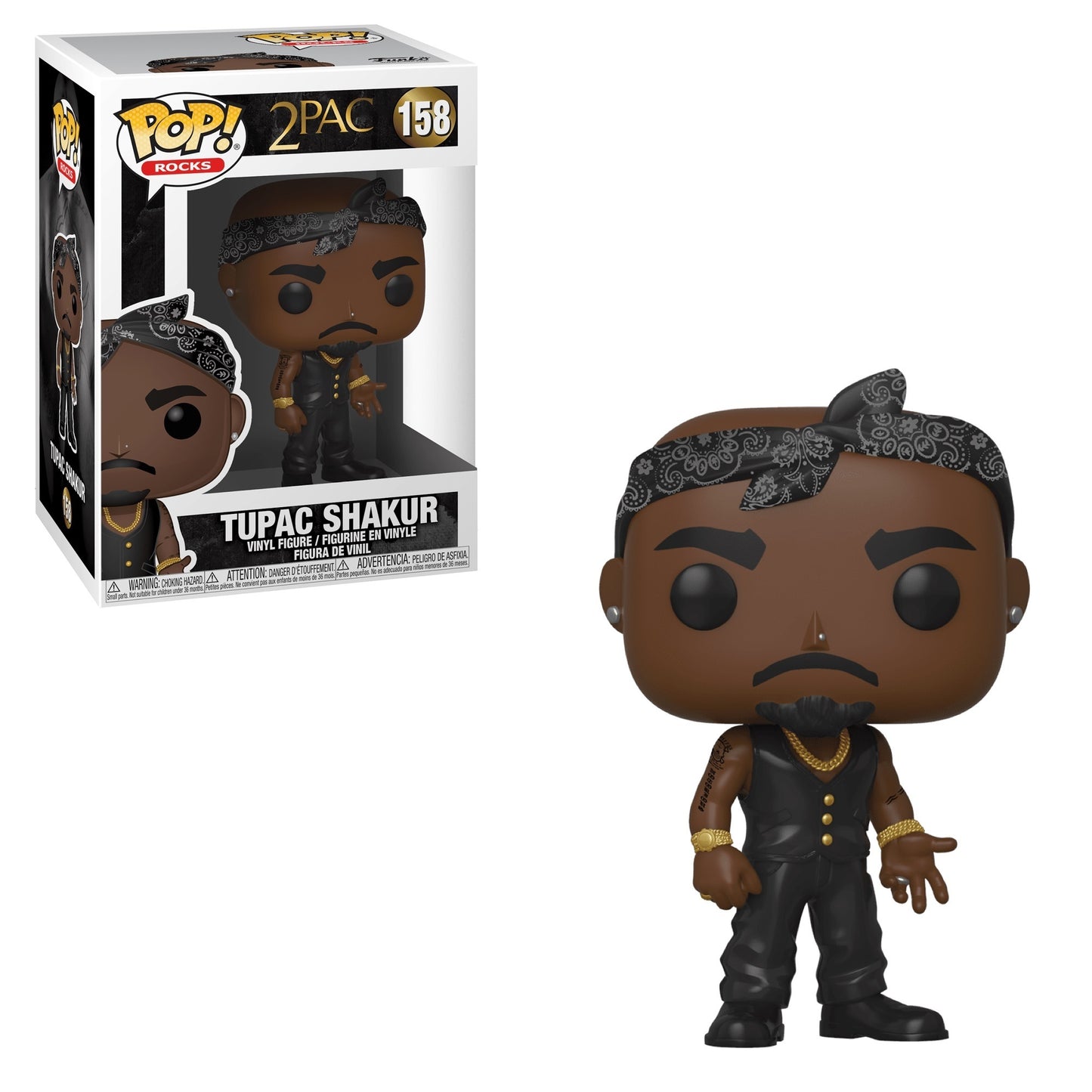 2 PAC: TUPAC SHAKUR #158 - FUNKO POP!